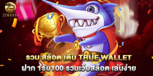 รวม สล็อต เติม true wallet ฝาก 1รับ100 รวมเว็บสล็อต เล่นง่าย